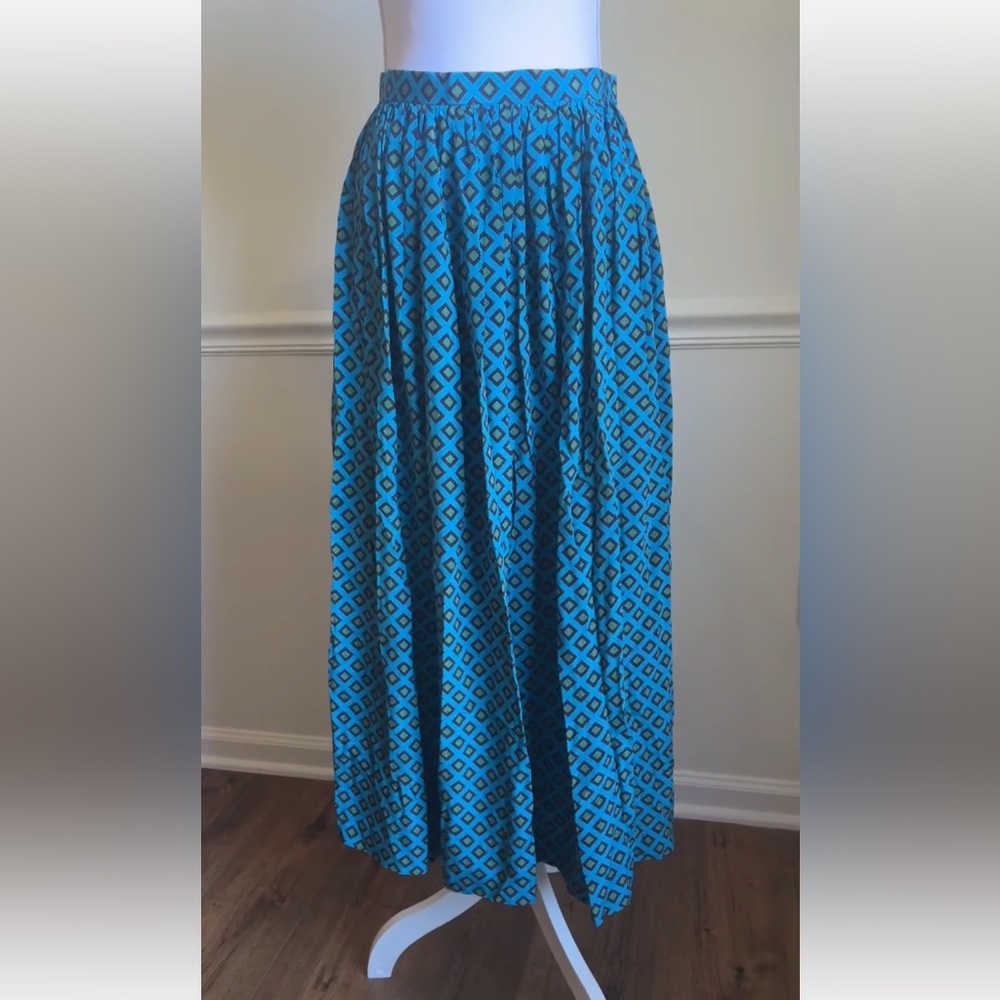 Oscar de la Renta Miss O Blue Skirt